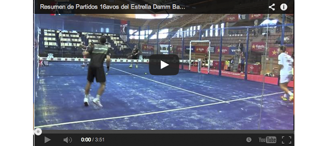 Resumen de Partidos 16avos del Estrella Damm Badajoz Open
